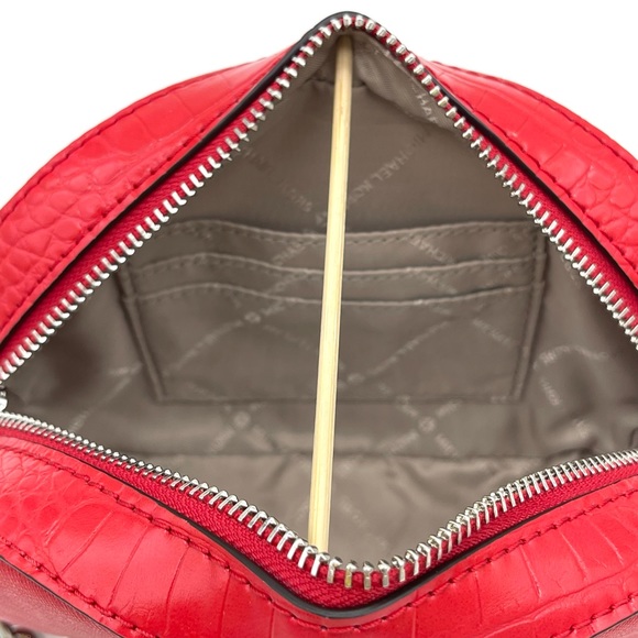 Michael Kors Jet Set Glam Oval Crossbody Bag - Picture 7 of 10